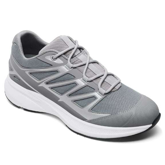 CMR CHAMARIPA Elevator Sneakers For Men | Grey Mesh Lightweight Sneakers 7CM / 2.76 Inches