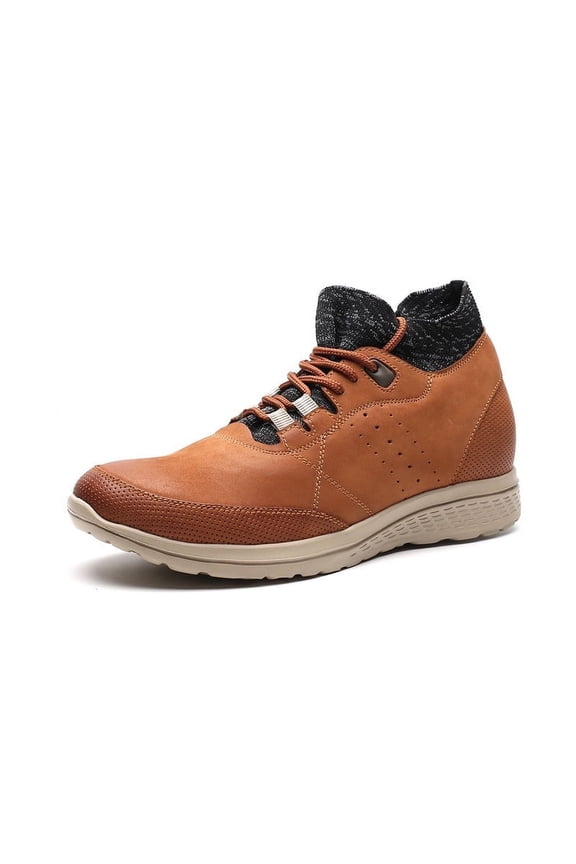 CMR CHAMARIPA Elevator Sneakers For Men - Height Increasing Business Casual Shoes 7CM / 2.76 Inches