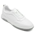 thumbnail image 1 of CMR CHAMARIPA Elevator Sneakers - Height Increasing Sports Shoes - Casual Men's Low White Sneakers 6CM / 2.36 Inches, 1 of 5