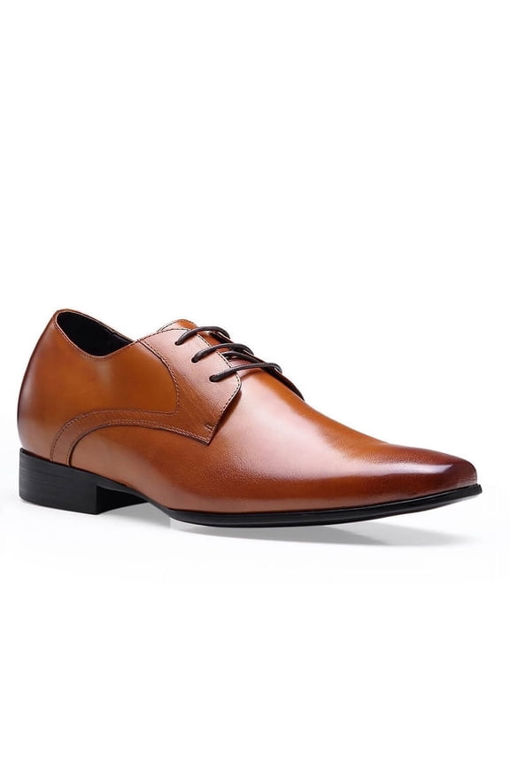 CMR CHAMARIPA Genuine Leather Dress Elevator Shoes Make Men Look Taller 7CM / 2.76 Inches