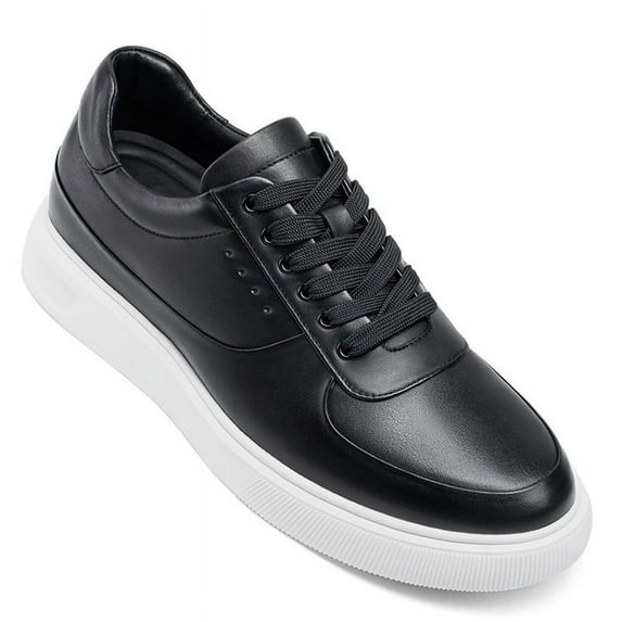 CMR CHAMARIPA Height Elevator Shoes - Height Increasing Shoes For Men - Black Casual Sneakers 6 CM / 2.36 Inches