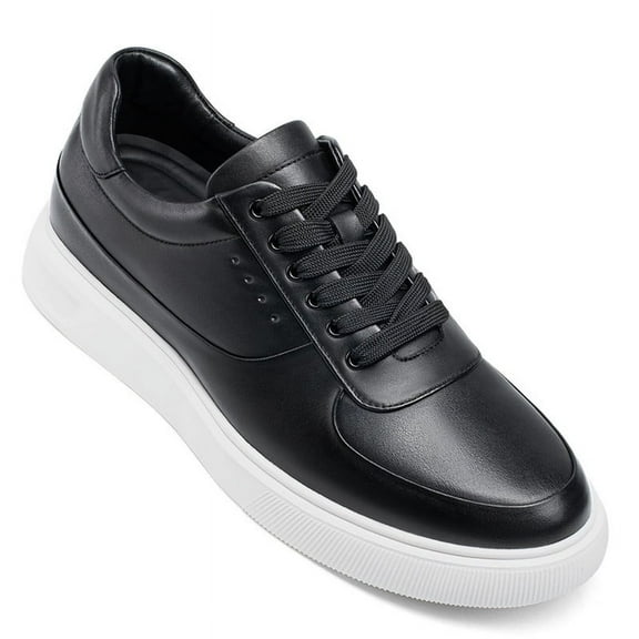 CMR CHAMARIPA Height Elevator Shoes - Height Increasing Shoes For Men - Black Casual Sneakers 6 CM / 2.36 Inches