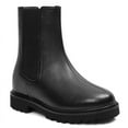 thumbnail image 1 of CMR CHAMARIPA Height Increasing Boots - Black Leather Slip-On Women's Boots 8CM | 3.15 Inches, 1 of 9