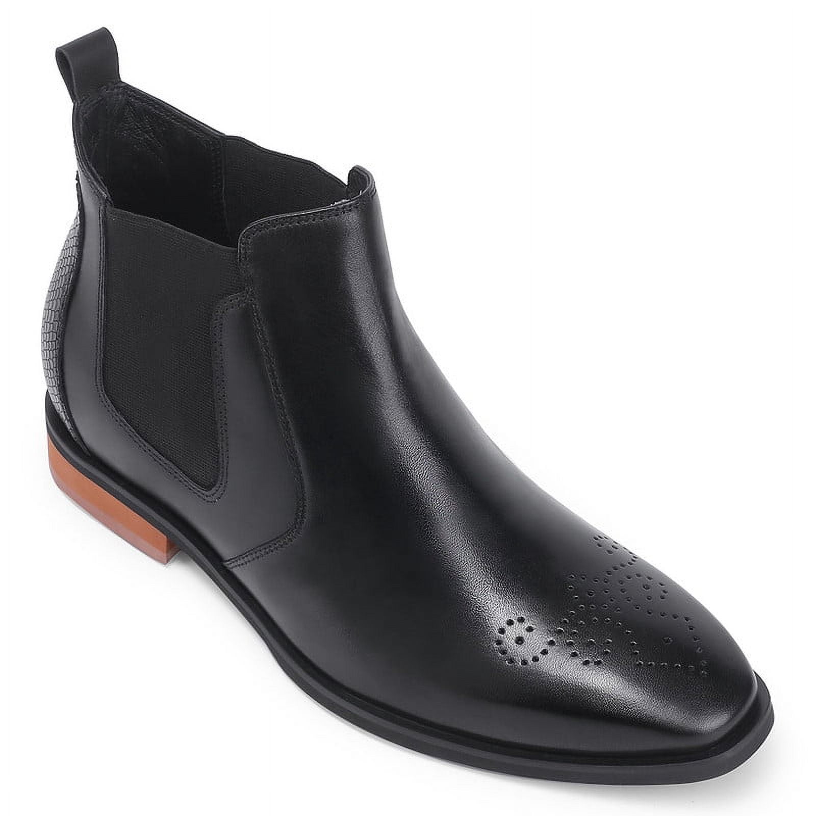 2 inch top chelsea boots