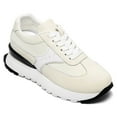 thumbnail image 1 of CMR CHAMARIPA Height Increasing Shoes For Ladies | Off-White Leather Casual Shoes 8CM / 3.15 Inches, 1 of 10