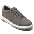 thumbnail image 1 of CMR CHAMARIPA Height Increasing Sneakers - Gray Nubuck Leather Men's Height Increasing Casual Shoes 7CM / 2.76 Inches, 1 of 9