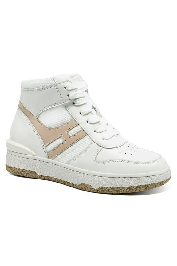 CMR CHAMARIPA Height Increasing Sneakers - Mens Sneakers That Make You Taller - High Top Men's White Sneakers 5 CM / 1.95 Inches