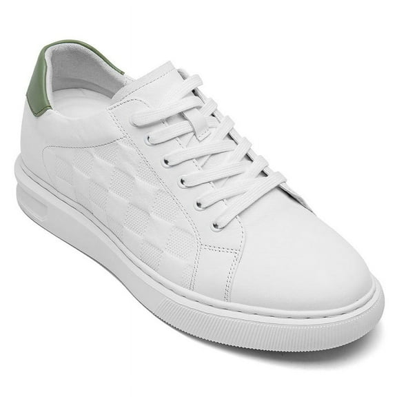 CMR CHAMARIPA Height Increasing Sneakers - Shoes To Increase Height Men - White Casual Sneakers 7cm / 2.76 Inches