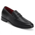 thumbnail image 1 of CMR CHAMARIPA Loafer Shoes That Add Height - Grain Penny Loafer - Black - 7 CM / 2.76 Inches Taller, 1 of 6
