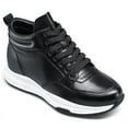thumbnail image 1 of CMR CHAMARIPA Men Taller Shoes - Sneakers That Make You Taller - Black High Top Sneakers 7cm / 2.76 Inches, 1 of 7