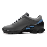 CMR CHAMARIPA Men's Elevator Sports Shoes | Grey Breathable Leather Height Boosting Sneakers 7CM / 2.76 Inches