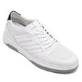 thumbnail image 1 of CMR CHAMARIPA Men's Raised Shoes - Mens Shoes That Add Height - Casual White Elevator Shoes 6CM / 2.36 Inches, 1 of 6