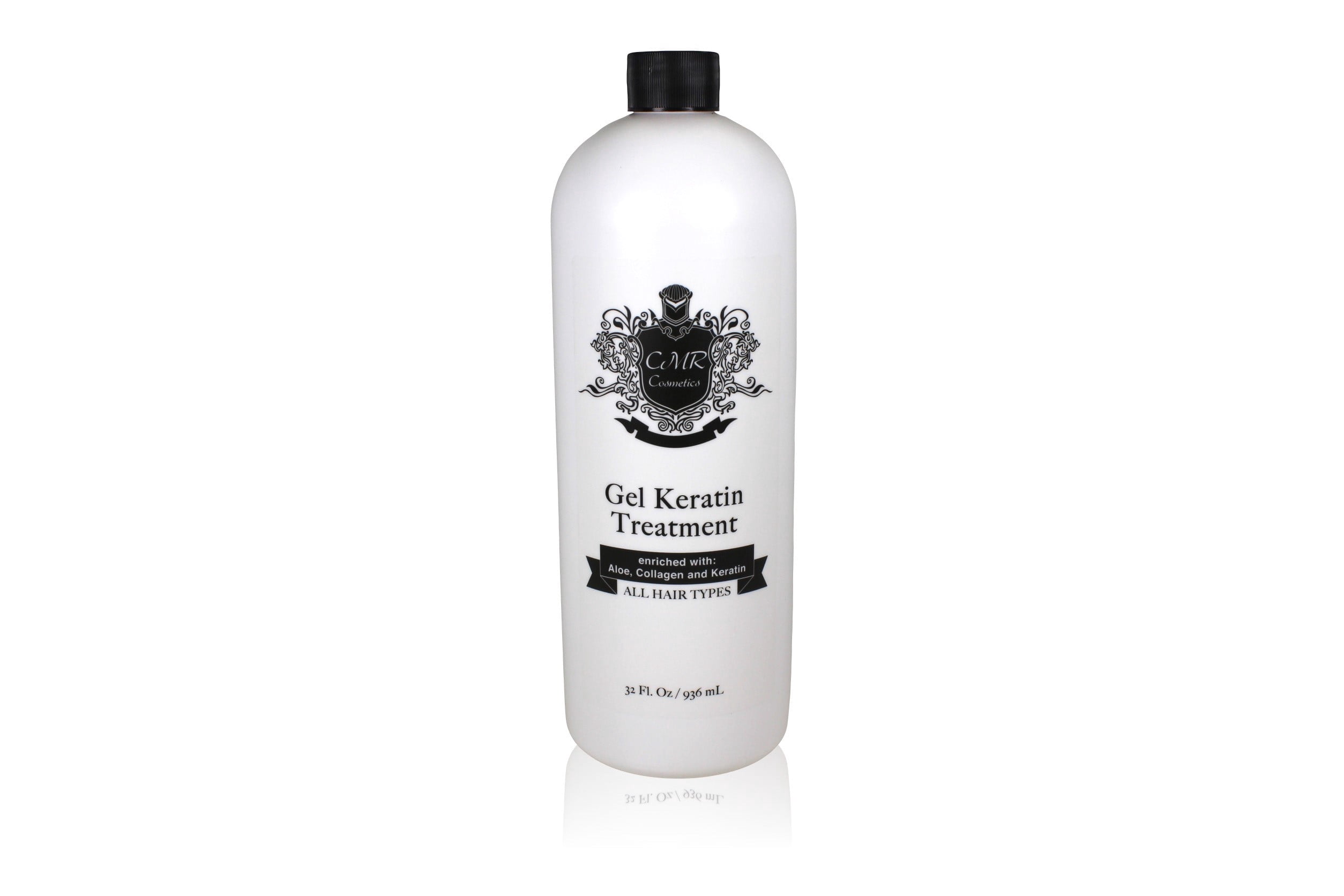 CMR COSMETIC Keratin Hair Care Gel for Silky Smooth Hair - Hair Straightening, Frizz Control & Deep Repair Protein Care for Ultimate Hair Restoration & Shine, 32 Oz