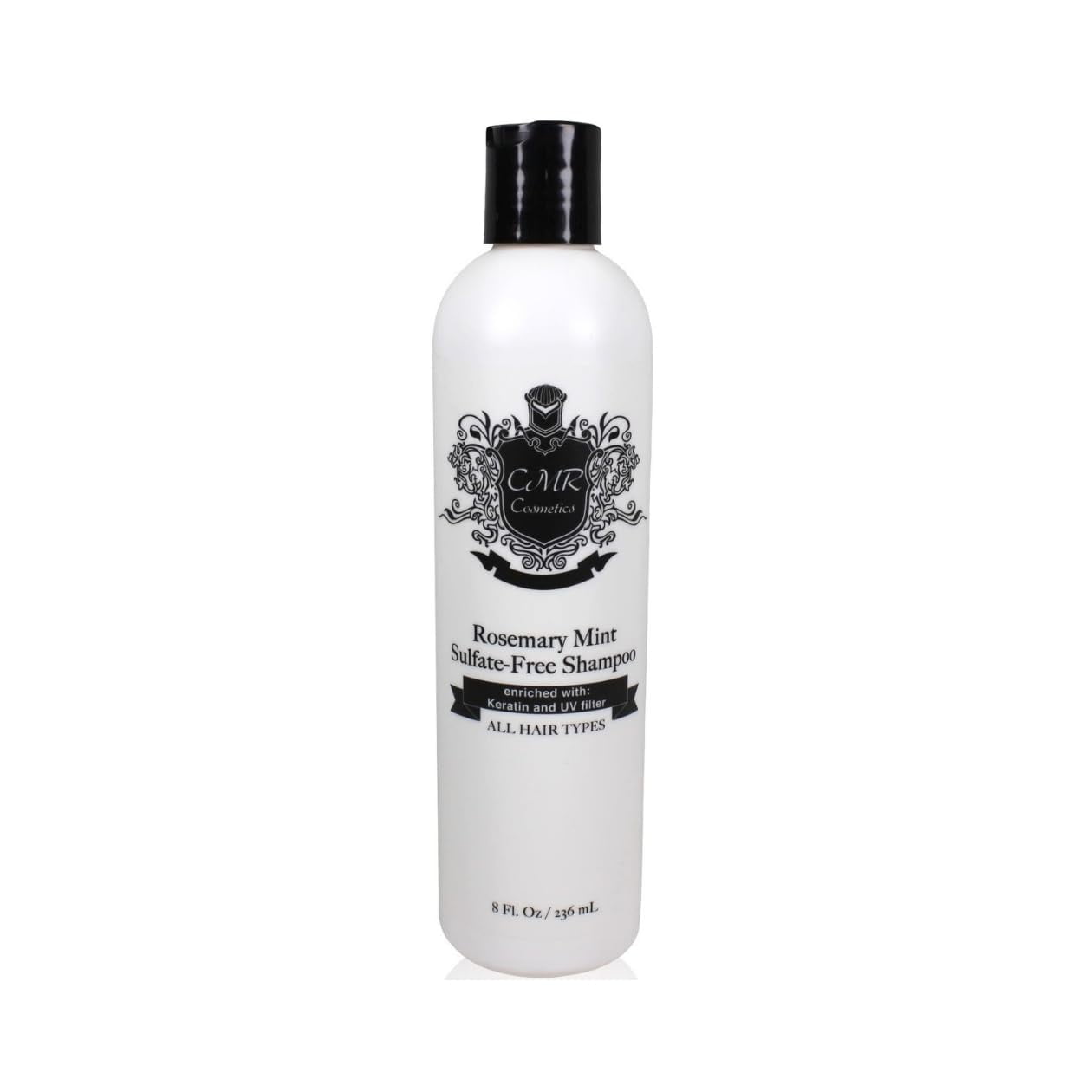 CMR Cosmetics Rosemary Mint Shampoo Sulfate-Free Herbal Hair Care for Scalp Revitalization, Cleansing & Nourishing  Cleanse for Healthy, Vibrant Hair
