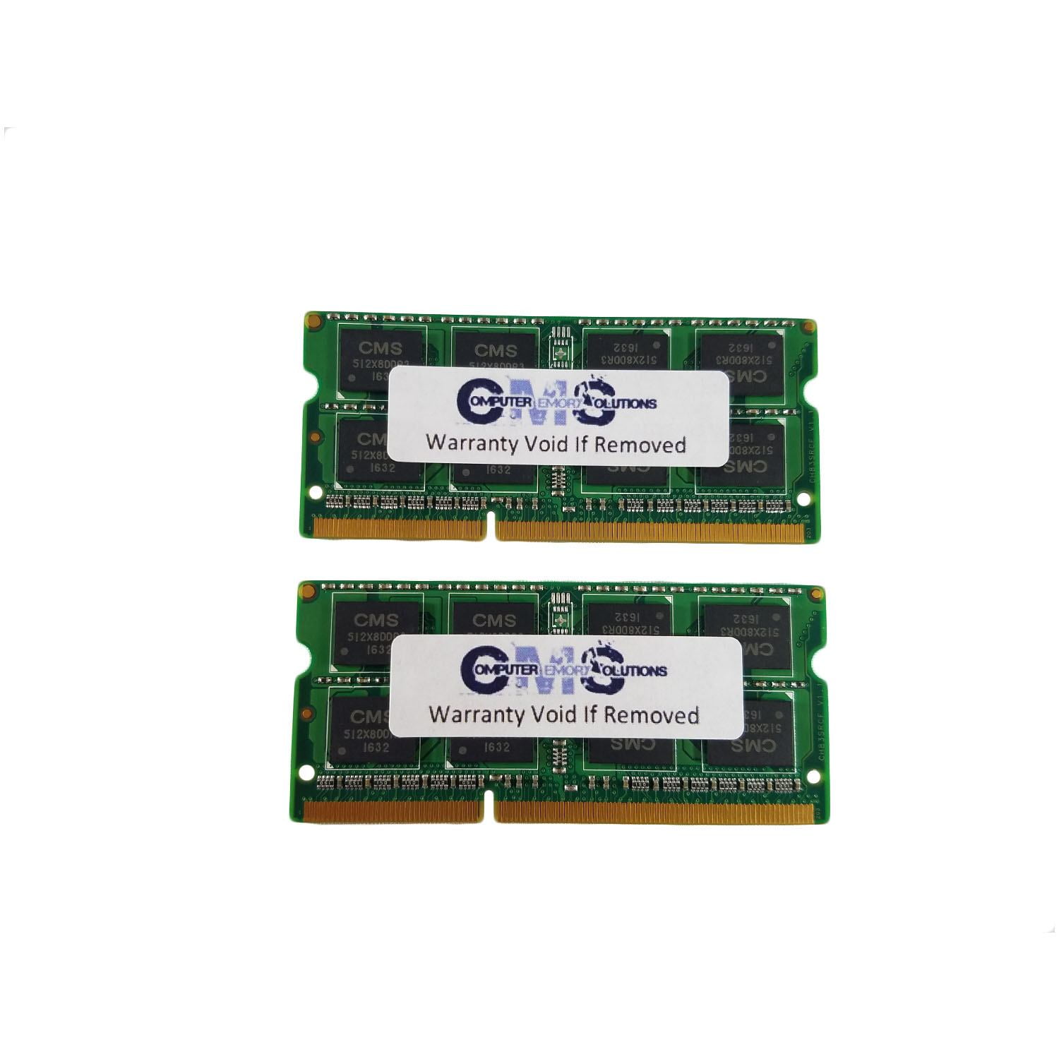 CMS 16GB (2X8GB) DDR3 10600 1333MHZ NON ECC SODIMM Memory Ram