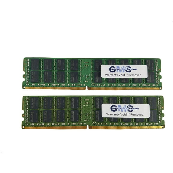 CMS 32GB (2X16GB) DDR4 21300 2666MHZ ECC REGISTERED DIMM Memory Ram Upgrade Compatible with Lenovo® ThinkStation SE350 ECC Register - D60