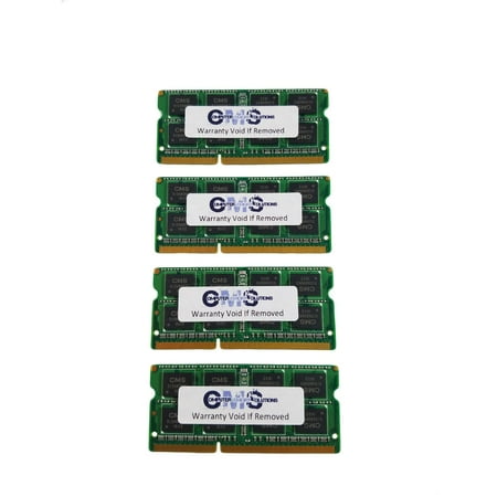 CMS 32GB (4X8GB) DDR3 12800 1600MHz NON ECC SODIMM Memory Ram Upgrade Compatible with Alienware® M17X R5 Notebook - A6