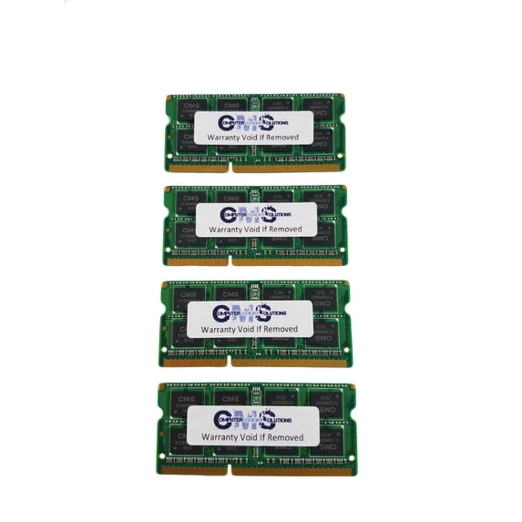 CMS 32GB (4X8GB) DDR3 14900 1866MHZ NON ECC SODIMM Memory Ram Upgrade Compatible with Imac 3.2Ghz Quad Core Retina 5K, 27-Inch, Late 2015 - A4