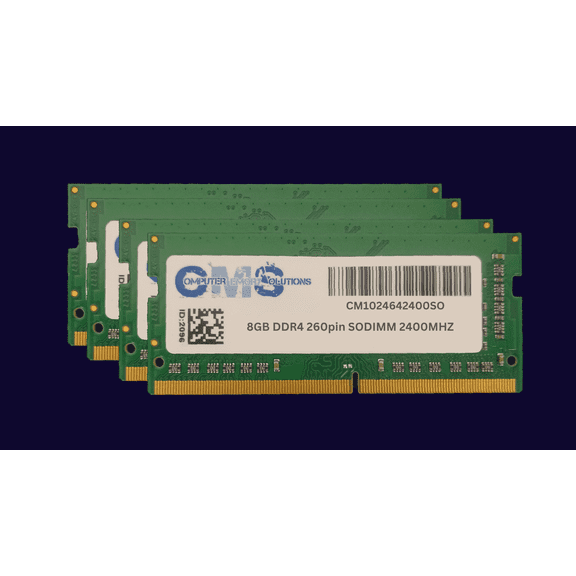 CMS 32GB (4X8GB) DDR4 19200 2400MHZ NON ECC SODIMM Memory Ram Upgrade Compatible with Apple® iMac Core i5 3.5 27-Inch 5K Mid-2017 MNEA2LL/A - D7