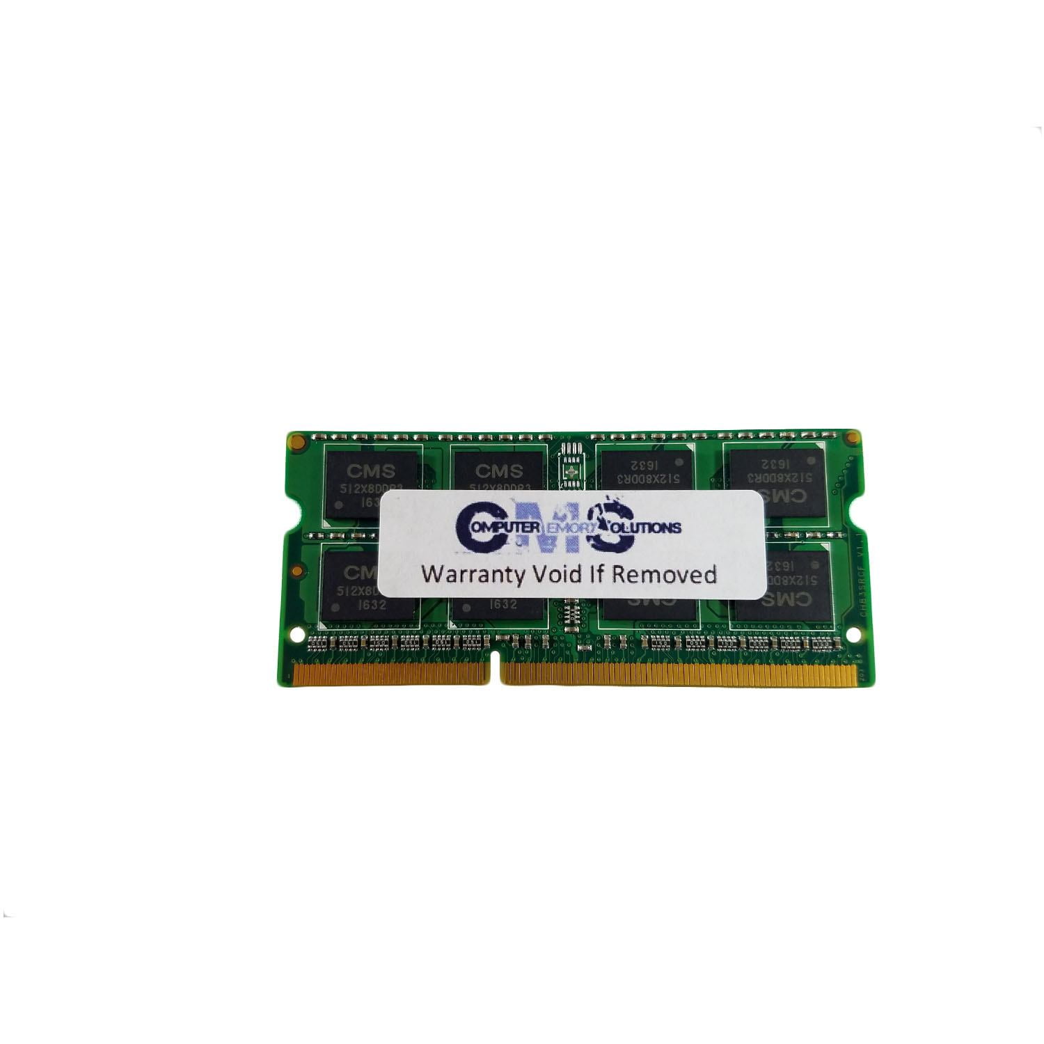 CMS 4GB (1X4GB) DDR3 12800 1600MHz NON ECC SODIMM Memory Ram CMS 4GB (1X4GB) DDR3 12800 1600MHz NON ECC SODIMM Memory Ram