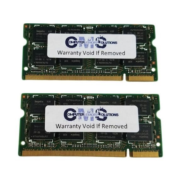 CMS 4GB (2X2GB) DDR2 6400 800MHZ NON ECC SODIMM Memory Ram Upgrade Compatible with Apple® Imac "Core 2 Duo" 3.06 24-Inch (Early 2008) - A39