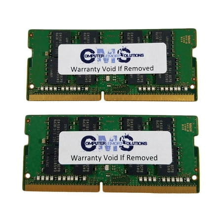 CMS 64GB (2X32GB) DDR4 25600 3200MHz Non ECC SODIMM Memory Ram Upgrade Compatible with Gigabyte® Notebook AERO 15 OLED XC, AERO 15 OLED YC, AERO 15 OLED (Intel 10th Gen) (RTX 30 Series) - D117