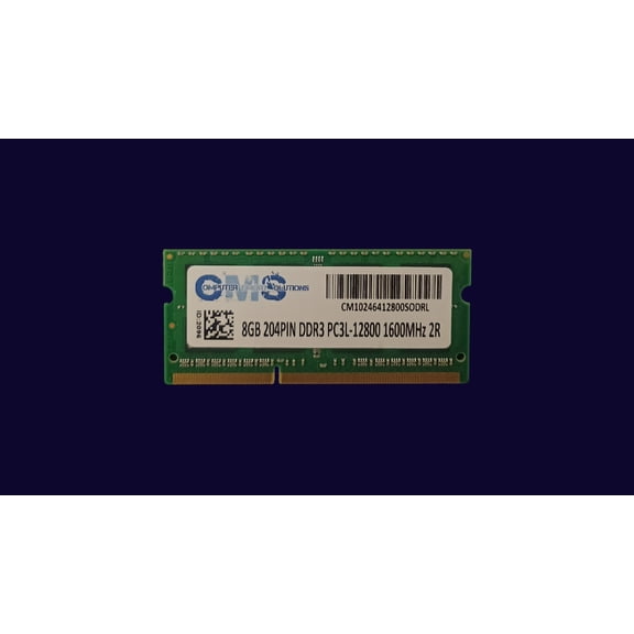 CMS 8GB (1X8GB) DDR3 12800 1600MHz NON ECC SODIMM Memory Ram Upgrade Compatible with Lenovo® Ideapad Flex 2-14D - A8