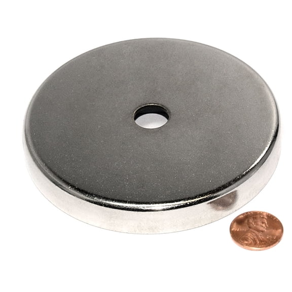CMS Magnetics 2-pack 120lbs 3.8" Ceramic Cup Magnet