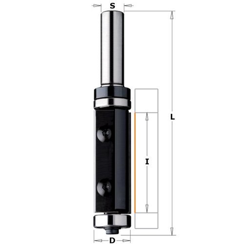 CMT 657.994.11B Insert Carbide Pattern/Flush Trim Bit 3/4-inch Diameter 1/2-inch Shank