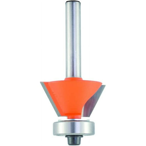 CMT 809.022.11 Combination Trimmer Bit with 22-Degree Cutting Angle, 1/4-Inch Shank