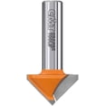 thumbnail image 1 of CMT 815.817.11 V-Grooving Bit with 90-Degree Cutting Angle, 1/2-Inch Shank, 1 of 2