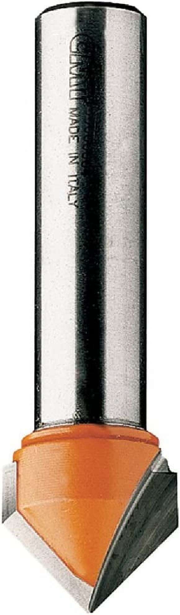 CMT 815.880.11 V-Grooving Bit with 90-Degree Cutting Angle, 1/2-Inch ...