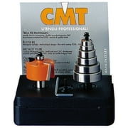 CMT 835.502.11 Rabbeting Set, 1/2-Inch Shank, 3/4 Cutting Length