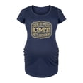 thumbnail image 1 of CMT - Belt Buckle - Women's Maternity Scoop Neck Graphic T-Shirt, 1 of 4