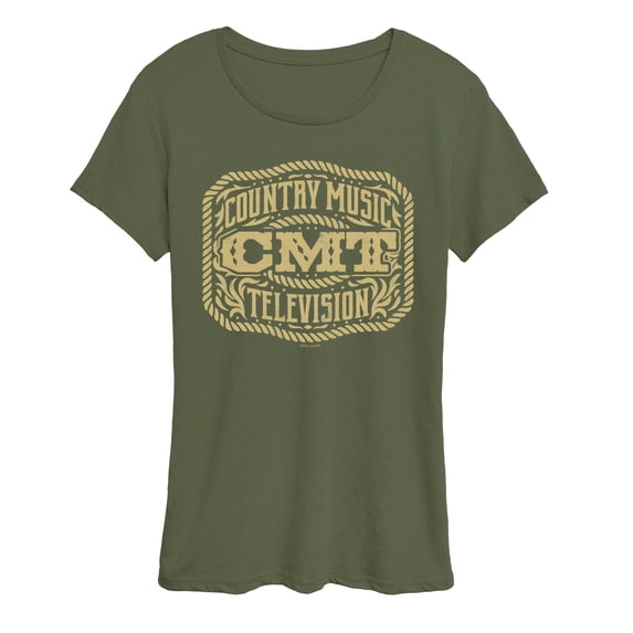 CMT - Belt Buckle - Women's Short Sleeve Graphic T-Shirt