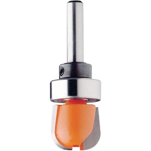 CMT Bowl and Tray Bit with Bearing 1/4 Inch Shank 3/4 Inch, White