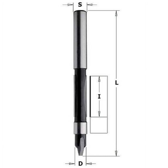 CMT, Contractor Panel Pilot Bit, 1/4-inch Diameter, 1/4-inch Shank