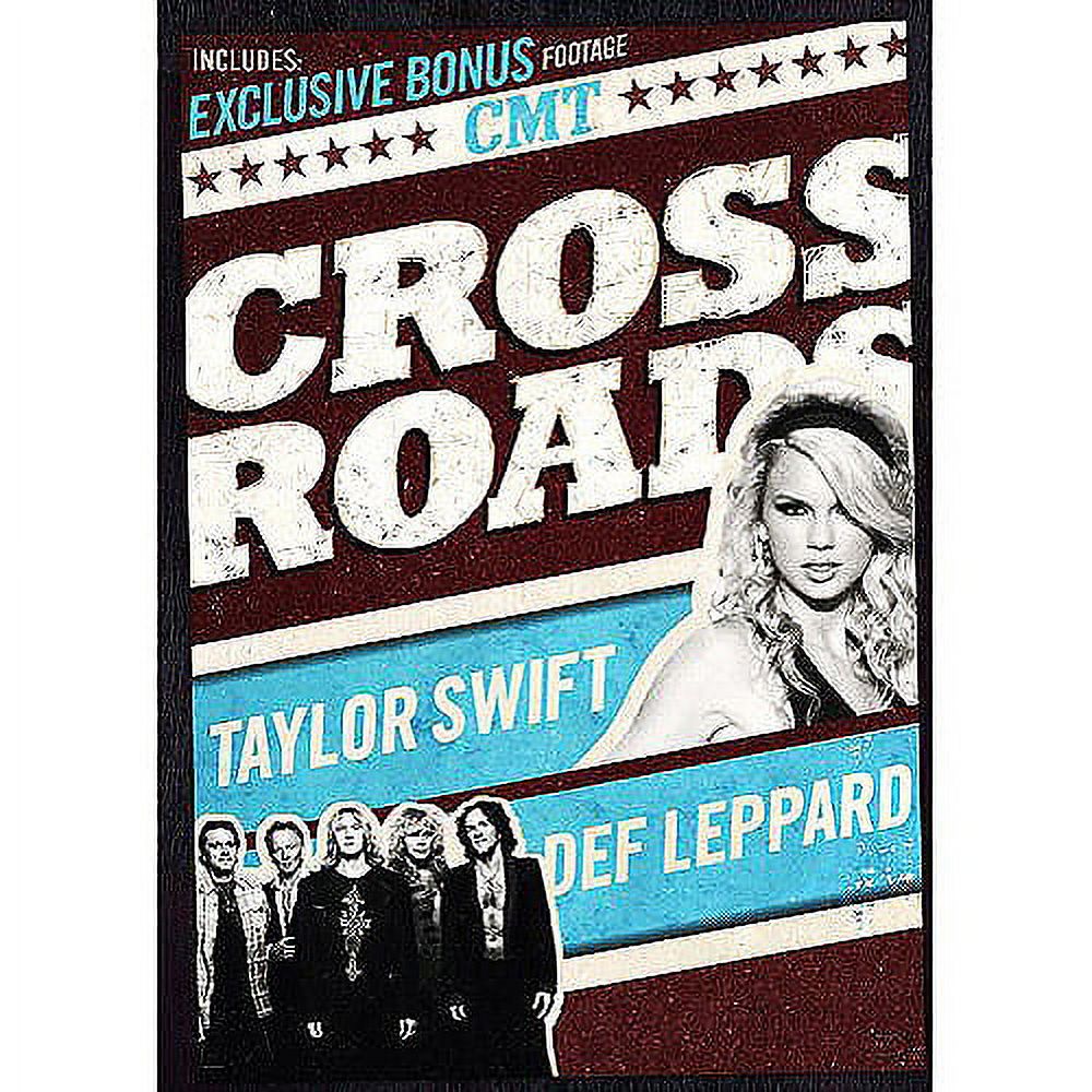 CMT Crossroads: Taylor Swift / Def Leppard (Walmart Exclusive) (Music DVD) - image 1 of 1