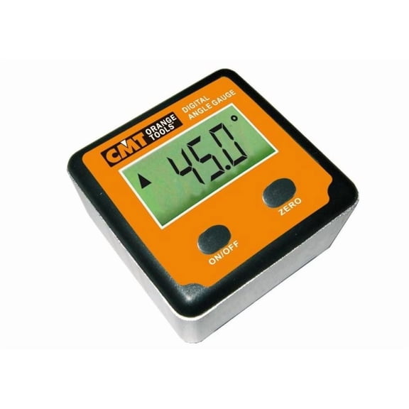 CMT Digital Angle Finder Dimensional Gauge Angle Detection Measurement Guage, Aluminum Orange Black