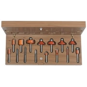 CMT Orange Tool Router Drill Bit Set, 15 piece