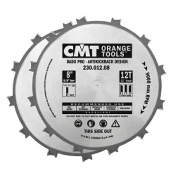 CMT Orange Tools 230.012.08  8-Inch Pro Dado