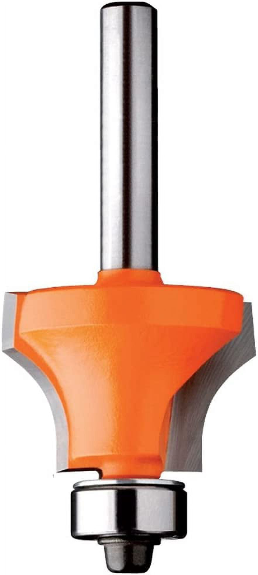 Freud 39-514 Double Cove Groove Router Bit - 1-7/64" Diameter, 3/8" Shank With Top Bearing