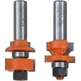 thumbnail image 1 of CMT Rail and Stile PTFE-coating Drill Bit Set, 1 Inch Diameter 12 Inches Shank, 2 Pieces, 1 of 2