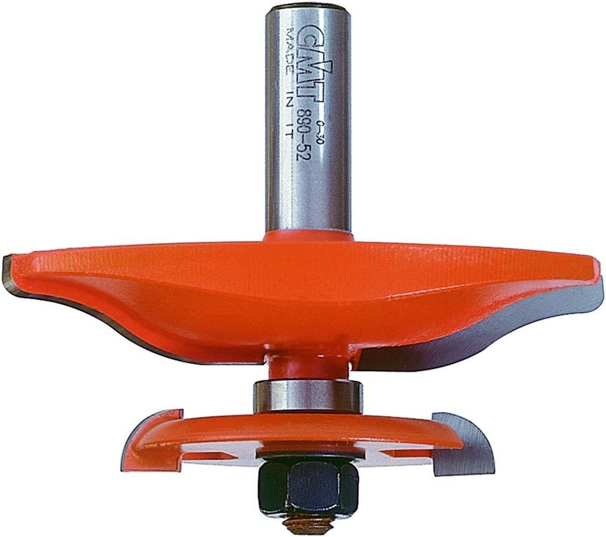 Back In A Bit CMT 890.524.11 Raised Panel Bit With Backcutter, 3-1/2-Inch Diameter, 1 ...