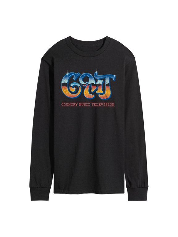 - Retro Logo Men's Long Sleeve Graphic T-Shirt