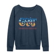 thumbnail image 1 of CMT - Retro Logo - Women's French Terry Long Sleeve Pullover, 1 of 4