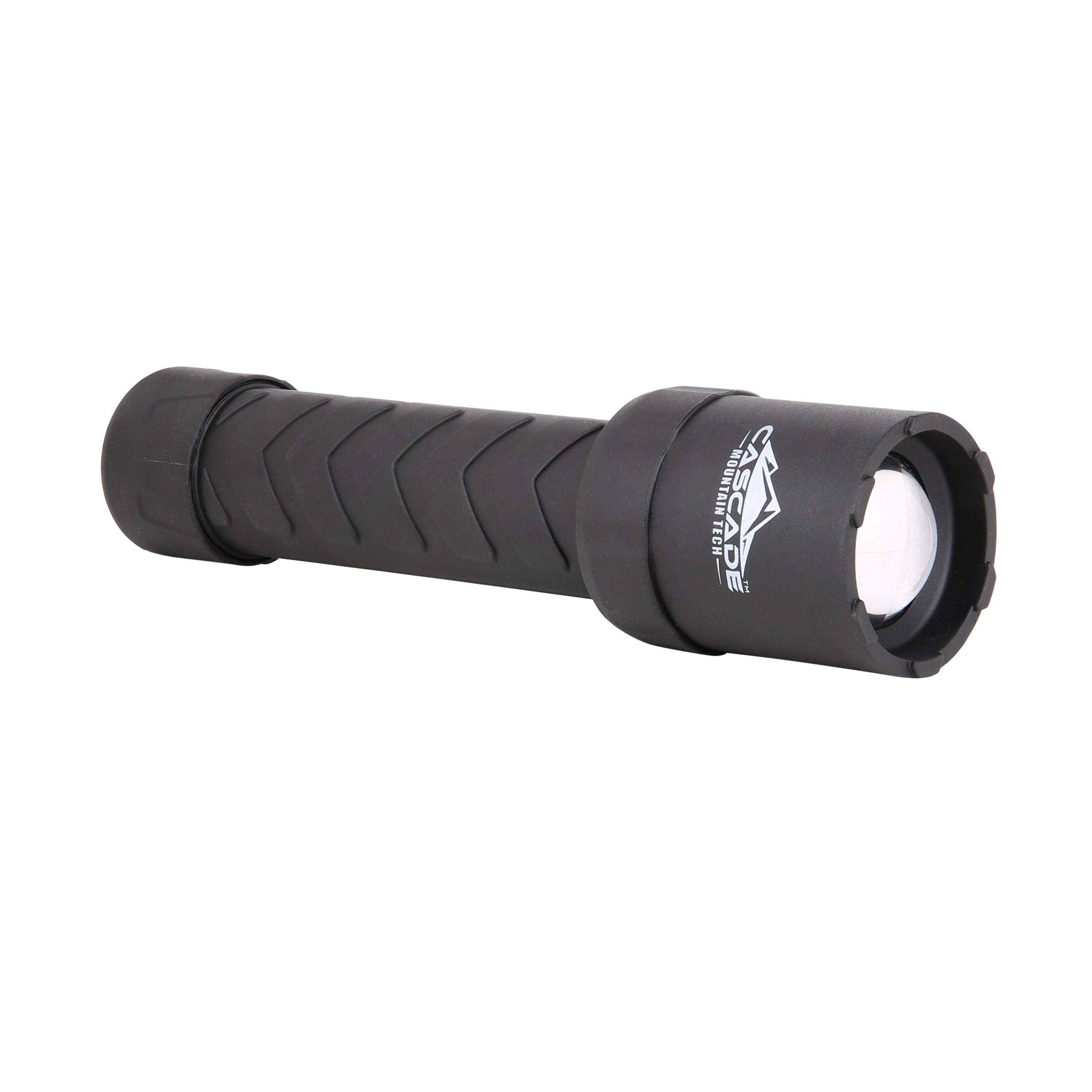CMT STEELCORE™ 1000Lumens LED Flashlight Black, with Emergency Strobe Feature, 4 AA Batteries Included - image 1 of 7