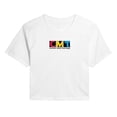 thumbnail image 1 of CMT - Stamp Logo - Juniors Cropped Graphic T-Shirt, 1 of 4