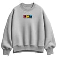 thumbnail image 1 of CMT - Stamp Logo - Women's Oversized Fleece Crew Sweatshirt, 1 of 2