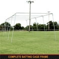 thumbnail image 1 of CMW- 70 x 12 x 12 ft. 1.5 in. Complete Batting Cage Frame, 1 of 1